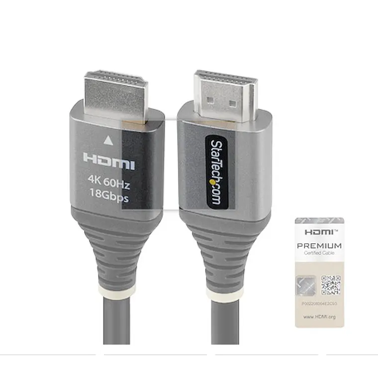 Cable HDMI 2.0 4K Certificado Premium 4m StarTech HDMMV4M 1