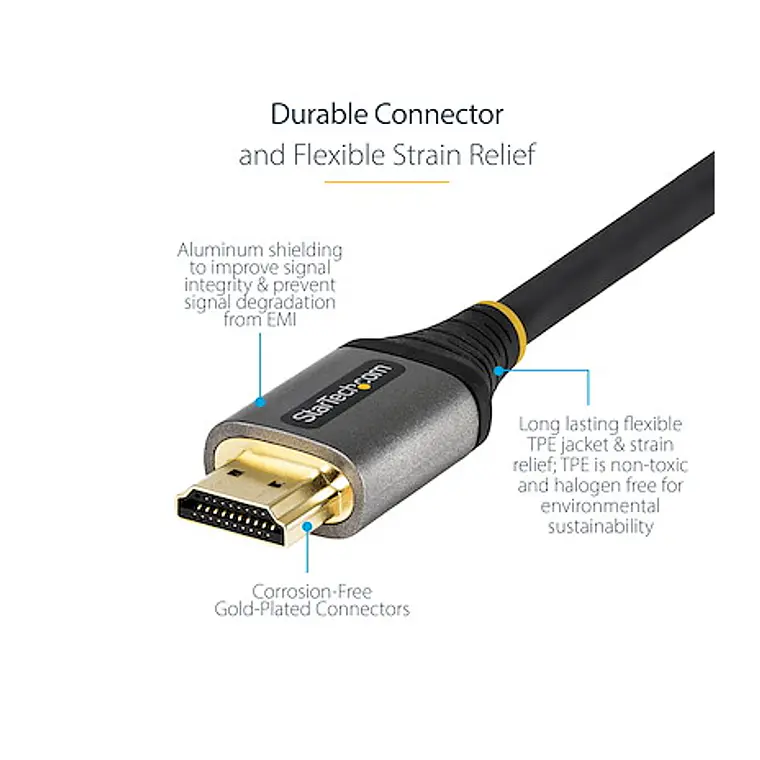 Cable HDMI 2.0 4K Certificado Premium 4m StarTech HDMMV4M 3