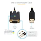 Cable Adaptador USB a Serie RS232 FTDI 1m StarTech 1P3FFCB-USB-SERIAL - Miniatura 6