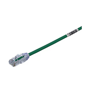 Patch Cord Cat6A UTP Delgado 28AWG 2,13m (7ft) Panduit TX6A-28 UTP28X7GR Verde