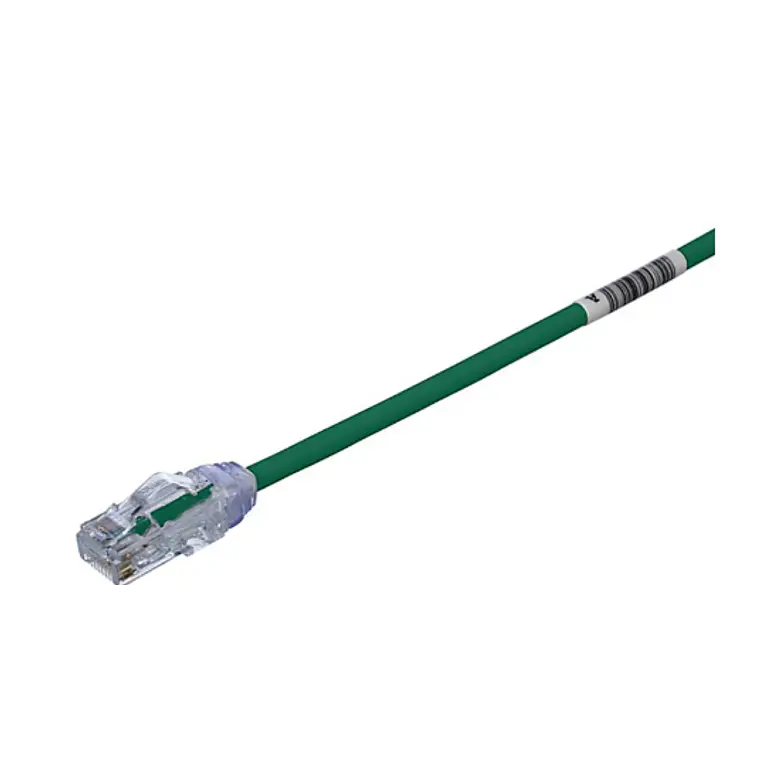 Patch Cord Cat6A UTP Delgado 28AWG 2,13m (7ft) Panduit TX6A-28 UTP28X7GR Verde 1
