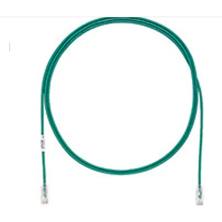 Patch Cord Cat6A UTP Delgado 28AWG 2,13m (7ft) Panduit TX6A-28 UTP28X7GR Verde 2