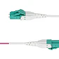 Cable de Fibra Óptica Multimodo OM4 LC a LC UPC 3m Uniboot Violeta Érica StarTech OM4RLCLC3M - Miniatura 3