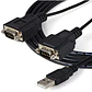 Adaptador USB a Serie RS232 de 2 Puertos FTDI 1,8m StarTech ICUSB2322F - Miniatura 5
