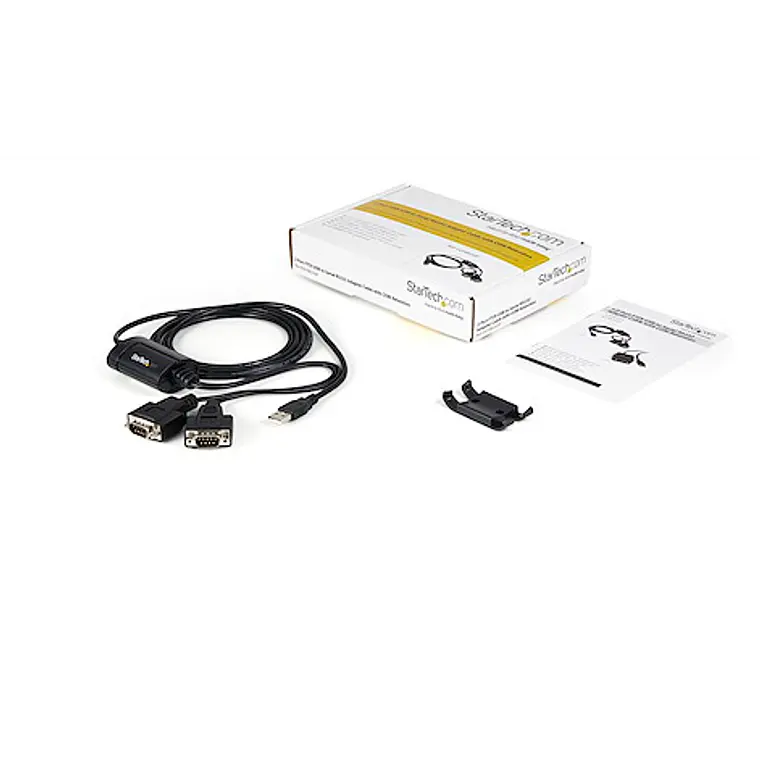 Adaptador USB a Serie RS232 de 2 Puertos FTDI 1,8m StarTech ICUSB2322F 6