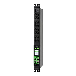 Unidad de Distribución de Energía PDU Medida 1U 16A 230V (8) C13