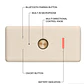Altavoz Bluetooth Portátil Marshall Emberton III Cream con Sonido 360° e IP67 - Miniatura 2