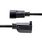 Cable de 0.3m de Extensión IEC 320 C14 a NEMA 5-15R, 10A 125V, 18AWG - Miniatura 2