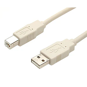 Cable USB 2.0 A a B 6 ft Beige Macho a Macho USBFAB_6