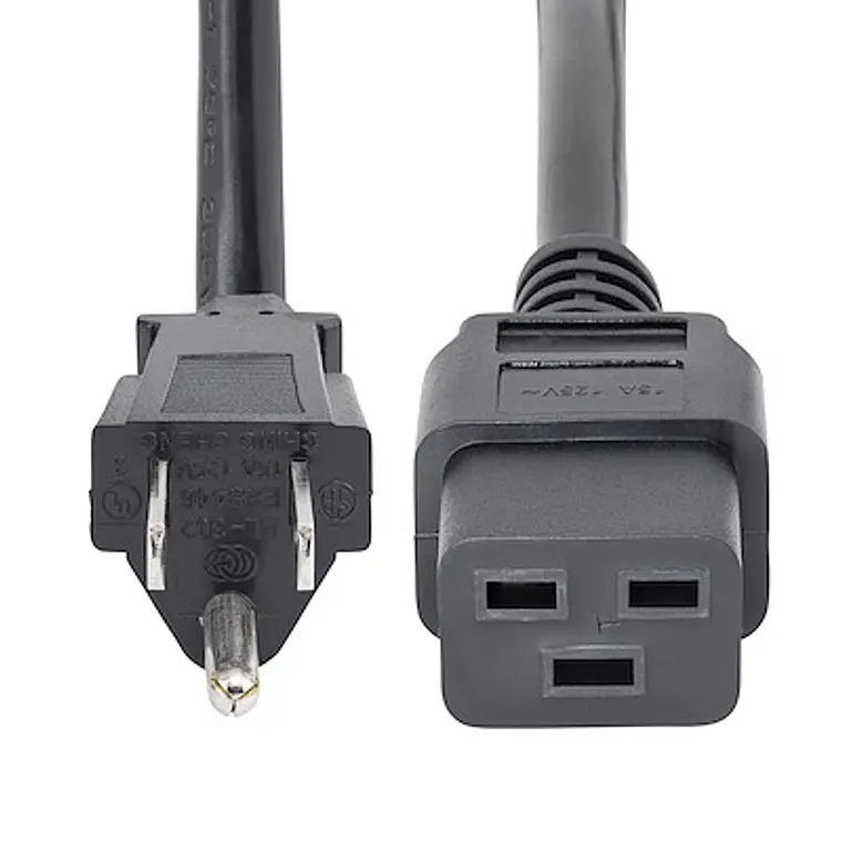 Cable de Alimentación NEMA 5-15P a C19 de 1.8 m StarTech PXT515C19146 2