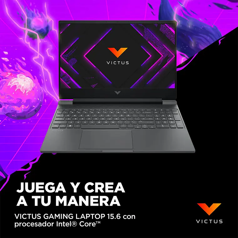 Notebook HP Victus de 15.6