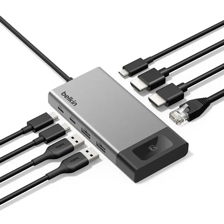 Hub USB-C Dual Display de 8 Puertos 100W INC027dqSGY 4