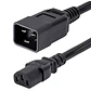 Cable de Extensión de Alimentación 1,8m C13 a C20 14AWG StarTech (PXTC13C20146) - Miniatura 1