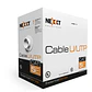 Cable Cat5e UTP 305m Nexxt Essential 24AWG Gris (AB355NXT45) - Miniatura 3