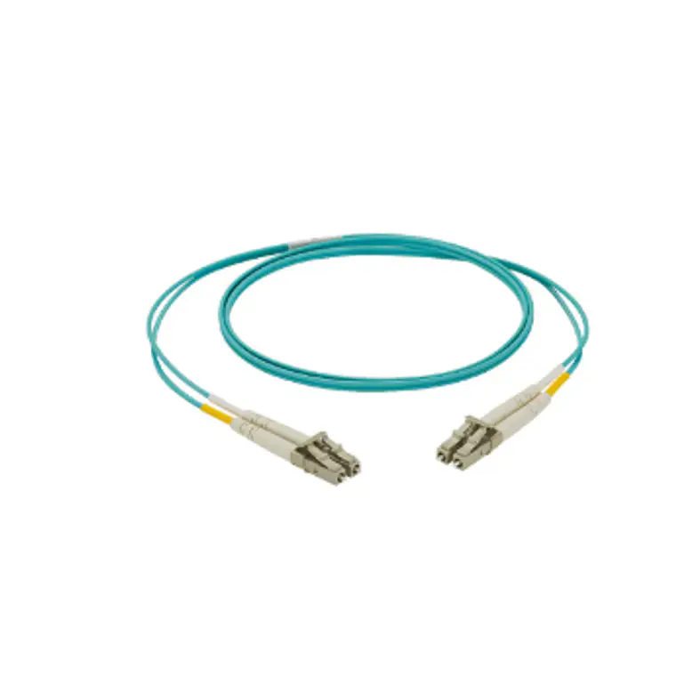 Patch Cord Fibra Óptica OM4 LC-LC Dúplex 2m Panduit NetKey (NKFPZ22RLLSM002) 1