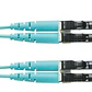 Patch Cord Fibra Óptica OM3 LC-LC Dúplex 5m Panduit NetKey - Miniatura 1