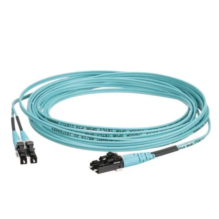 Patch Cord Fibra Óptica OM3 LC-LC Dúplex 5m Panduit NetKey 3