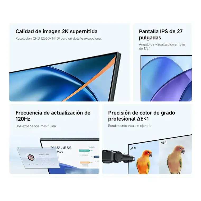 Monitor 27“ Xiaomi A27Qi 2K (2560 x 1440, 120Hz, IPS, HDMI/DisplayPort) 6