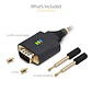 Cable Adaptador USB a Serie RS232 DB9 de 3m FTDI con Retención COM StarTech.com (1P10FFC-USB-SERIAL) - Miniatura 6
