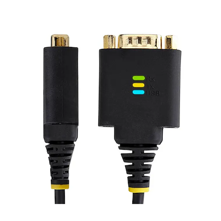 Cable Adaptador USB a Serie RS232 DB9 de 30cm FTDI con Retención COM StarTech.com (1P1FFC-USB-SERIAL) 2