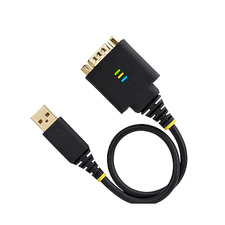 Cable Adaptador USB a Serie RS232 DB9 de 30cm FTDI con Retención COM StarTech.com (1P1FFC-USB-SERIAL) 6