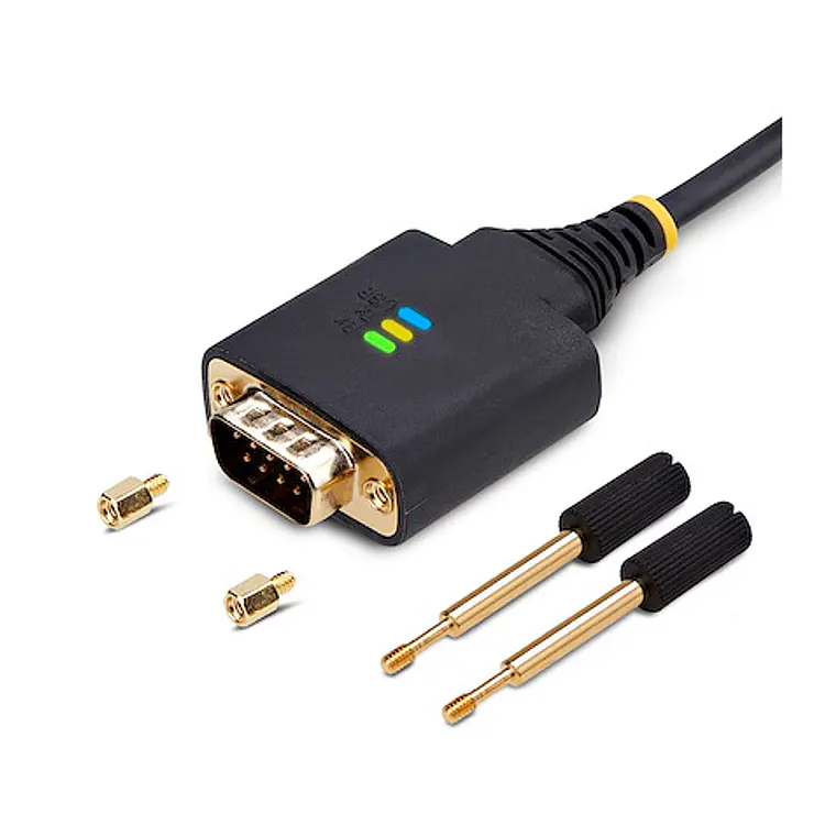 Cable Adaptador USB a Serie RS232 DB9 de 30cm FTDI con Retención COM StarTech.com (1P1FFC-USB-SERIAL) 7