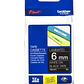 Cinta Rotuladora Térmica Tipo TZ (6 mm x 8 m) Libre de Bisフェノール A / BPA Free - Miniatura 1