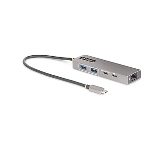 Hub Concentrador USB-C StarTech.com HB31C2A1CGB 2.5GbE PD 100W USB 3.2 Gen 2