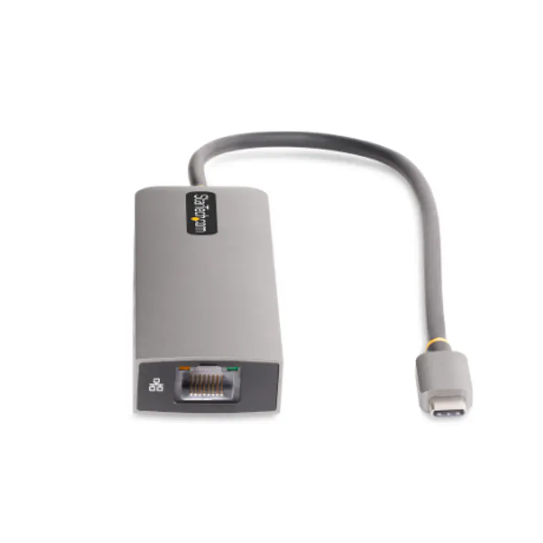 Hub Concentrador USB-C StarTech.com HB31C2A1CGB 2.5GbE PD 100W USB 3.2 Gen 2 4