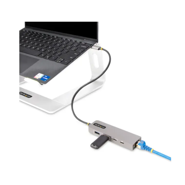 Hub Concentrador USB-C StarTech.com HB31C2A1CGB 2.5GbE PD 100W USB 3.2 Gen 2 6