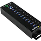 Hub Concentrador Industrial USB 3.2 Gen 1 10 Puertos StarTech.com HB30A10AME Carril DIN - Miniatura 1