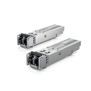 Transceptor SFP Ubiquiti UACC-OM-MM-1G-D-2 Multimodo 1Gbps LC Dúplex Pack 2U