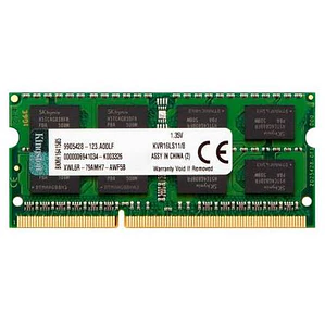 Memoria Ram 8GB DDR3L 1600MHz CL11 SoDimm Kingston ValueRAM