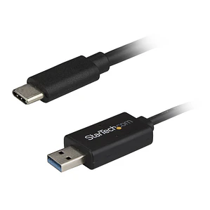 Cable de Transferencia de Datos USB 3.0 USB-C a USB-A 2m para Mac y Windows (USBC3LINK)