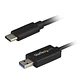 Cable de Transferencia de Datos USB 3.0 USB-C a USB-A 2m para Mac y Windows (USBC3LINK) - Miniatura 1