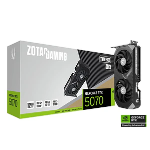 Tarjeta de Video Zotac Gaming GeForce RTX 5070 Twin Edge OC 12GB GDDR7