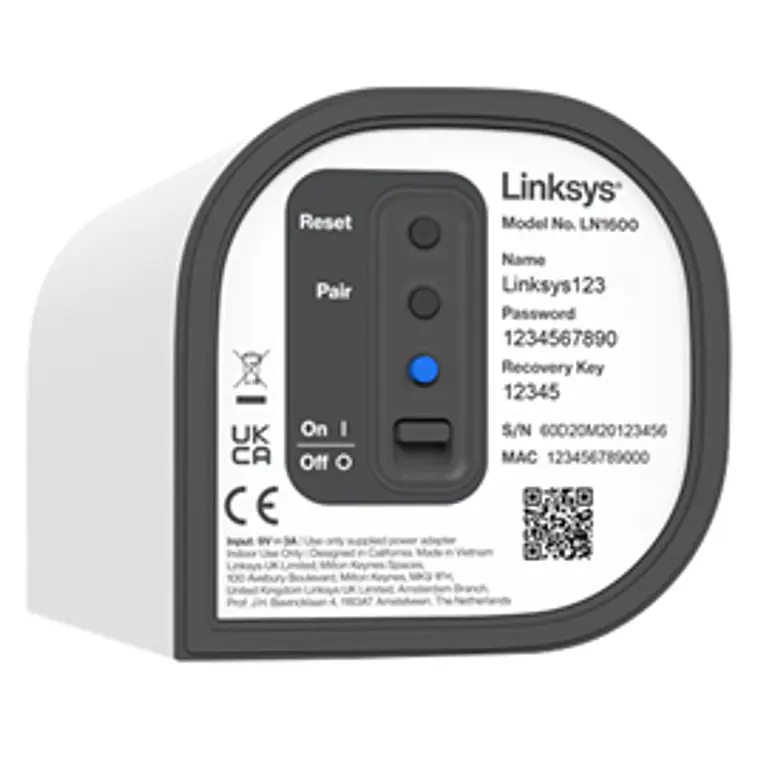 Router Micro Velop Wifi7 5 Gbps BE5000 Linksys LN1601 2
