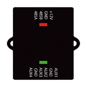 AUX485. conversor de 4 entradas auxiliares a rs485. compatible con controlador c2-260.
