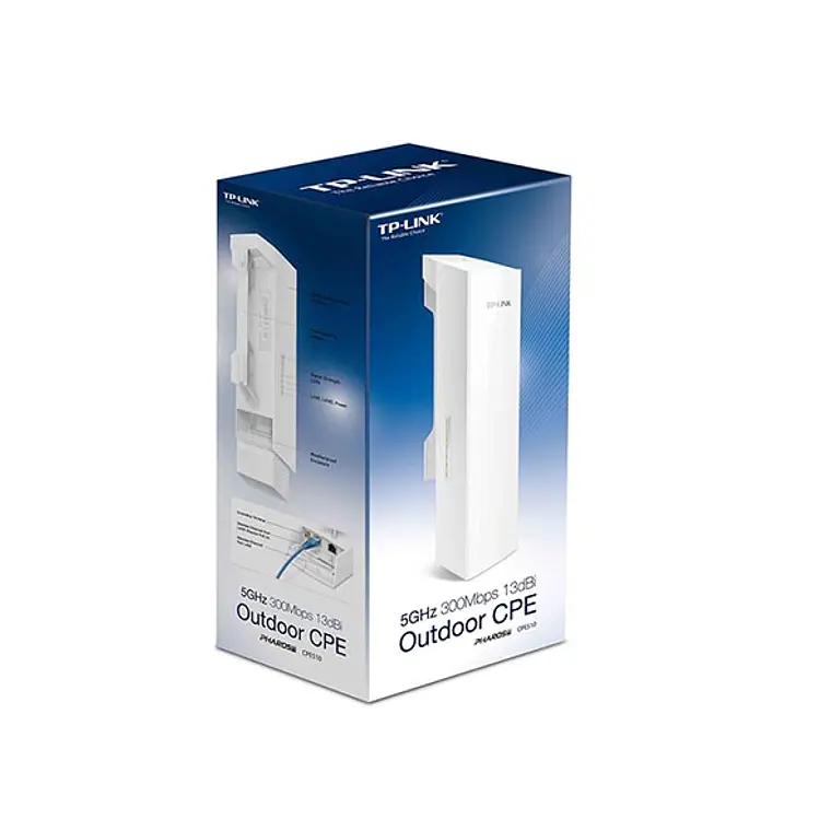 Punto de Acceso Exterior 5GHz 300Mbps 13dBi TP-Link CPE510 6