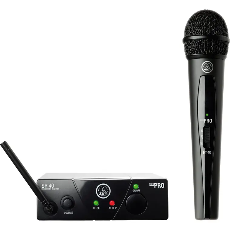 Sistema de Micrófono Inalámbrico AKG WMS40 Mini Vocal Set (US25A/C) 1