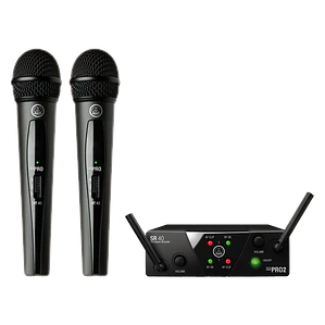 Sistema de Micrófono Inalámbrico Dual AKG WMS40 Mini Dual Vocal Set (US45A/C)