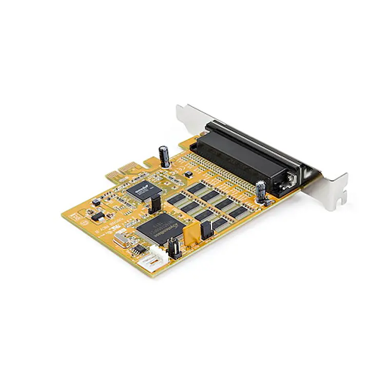 Tarjeta Serie PCI Express StarTech 8 Puertos RS-232 DB9 con Cable Multiconector 2