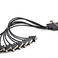 Tarjeta Serie PCI Express StarTech 8 Puertos RS-232 DB9 con Cable Multiconector - Miniatura 5