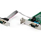 Tarjeta Adaptadora Serie PCI Express a 2 Puertos RS-232 DB9 (Perfil Bajo / Estándar) - Miniatura 1