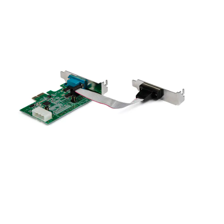 Tarjeta Adaptadora Serie PCI Express a 2 Puertos RS-232 DB9 (Perfil Bajo / Estándar) 2