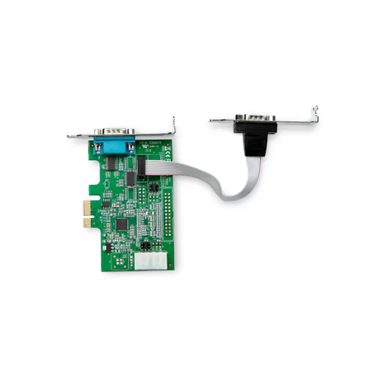 Tarjeta Adaptadora Serie PCI Express a 2 Puertos RS-232 DB9 (Perfil Bajo / Estándar) 5