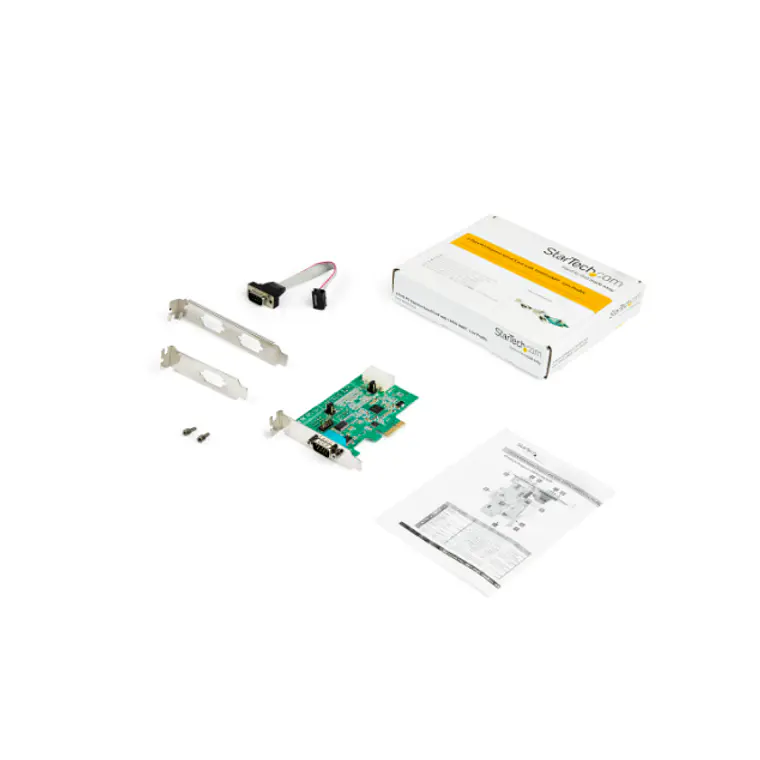 Tarjeta Adaptadora Serie PCI Express a 2 Puertos RS-232 DB9 (Perfil Bajo / Estándar) 6