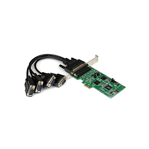 Tarjeta Adaptadora PCIe Express StarTech 4 Puertos (2x RS-232, 2x RS-422/RS-485) 