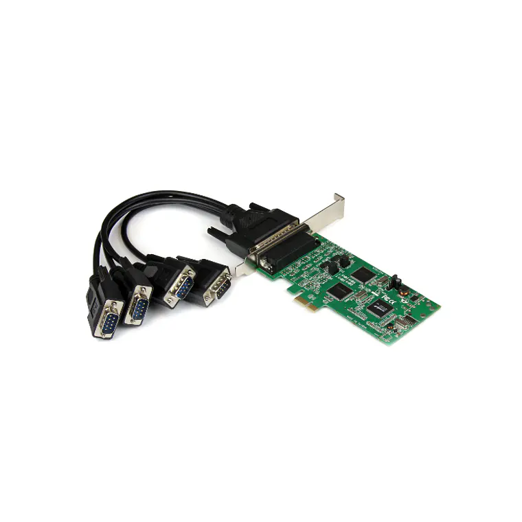 Tarjeta Adaptadora PCIe Express StarTech 4 Puertos (2x RS-232, 2x RS-422/RS-485)  1