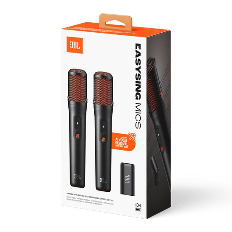 Micrófonos Inalámbricos para Karaoke JBL EasySing Mics 6